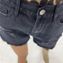 shorts sgambato sfrangiato dinner